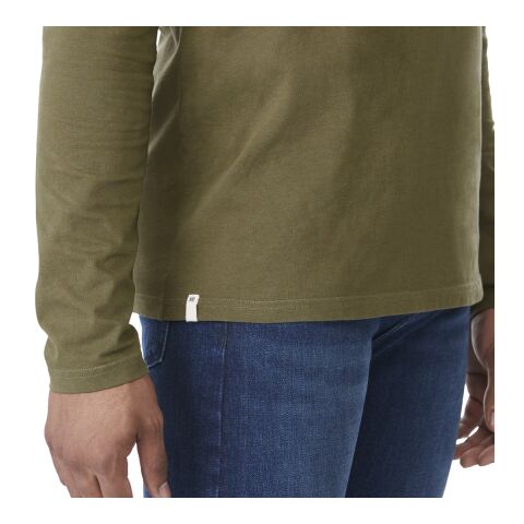 Men&#039;s Organic Cotton Longsleeve Tee Standard | Olive | XL | No Imprint | not available | not available