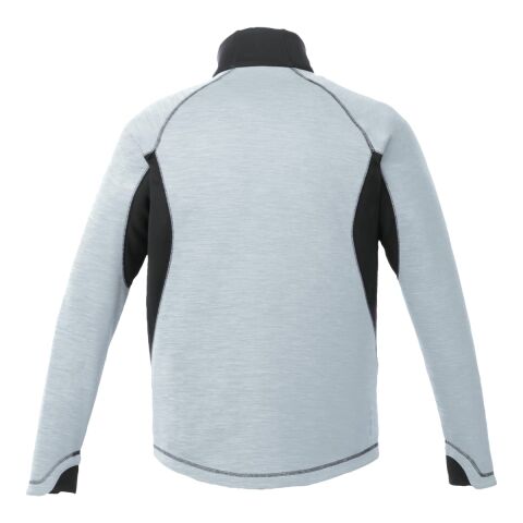 Men's Langley Knit Jacket Standard | Silver-Black | 2XL | No Imprint | not available | not available