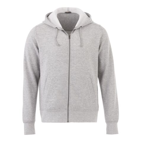 Men's CYPRESS Fleece Zip Hoody Standard | Heather Grey | S | No Imprint | not available | not available