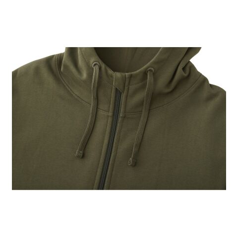 Men's Organic Cotton Zip Hoodie Standard | Olive | M | No Imprint | not available | not available