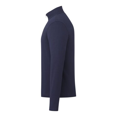 Men&#039;s RIGI Eco Knit Quarter Zip Standard | Navy | 3XL | No Imprint | not available | not available