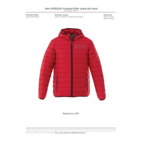 Men&#039;s Norquay Insulated Jacket Standard | Black | 5XL | No Imprint | not available | not available