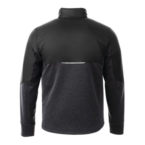 Men's FERNIE Hybrid Insulated Jacket Black-Heather Dark Charcoal | 5XL