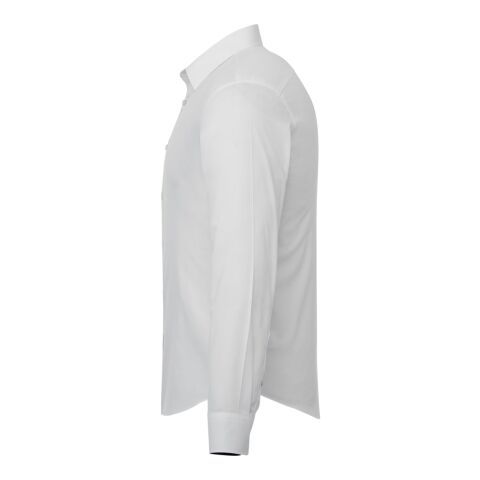 Las Cases Special Wrinkle-Free Long Sleeve Shirt - Men&#039;s Standard | White | 2XL | Embroidery | IMPACT, BACK, Horizontal, - Centered on Back across shoulders below panel | 8.00 Inches × 8.00 Inches