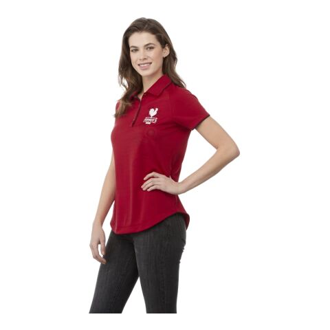 Women&#039;s REMUS SS Polo Standard | Team Red Heather-Black | 3XL | No Imprint | not available | not available