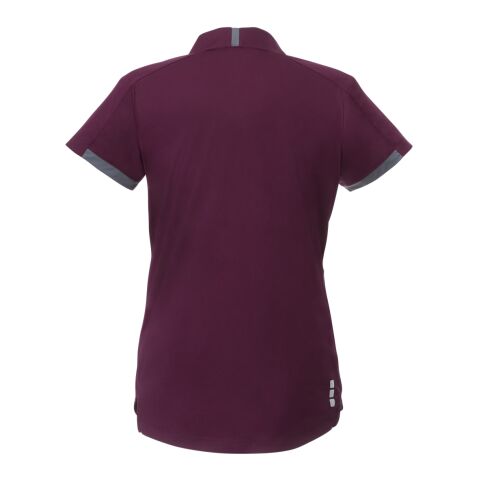 Women&#039;s CERRADO SS Polo Standard | Wine Red-Grey Storm | M | No Imprint | not available | not available