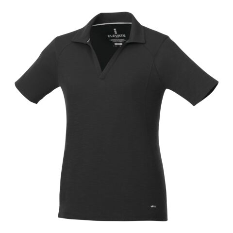 Women&#039;s Jepson Short Sleeve Polo Standard | Black | 2XL | 1-color Apparel Digital Transfer | BACK YOKE, Horizontal, - Centered on Yoke | 4.00 Inches × 2.00 Inches