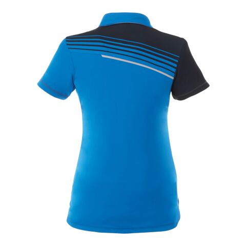 Women's PRATER Short Sleeve Polo Standard | Olympic Blue-Black Smoke | 2XL | No Imprint | not available | not available