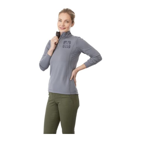 Women&#039;s  CALTECH KNIT QUARTER ZIP Standard | Steel Grey | XL | No Imprint | not available | not available