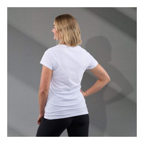Women's BODIE Short Sleeve Tee Standard | White | S | No Imprint | not available | not available