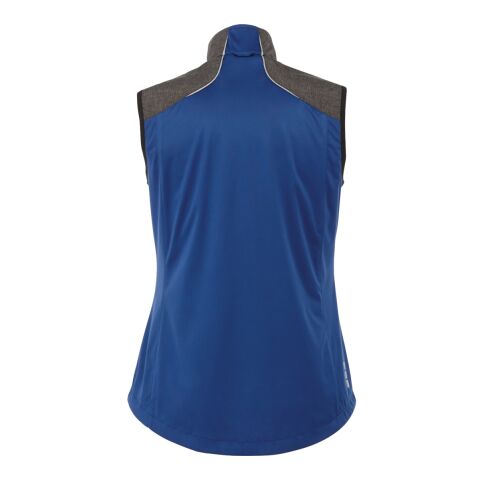 Women's NASAK Hybrid Softshell Vest Standard | Metro Blue-Black Smoke Heather | 2XL | No Imprint | not available | not available