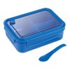 Three Compartment Food Storage Bento Box Blue | No Imprint | not available | not available