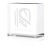 Stackable Clear Acrylic Top Award Black