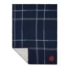 Plaid Fleece Sherpa Blanket Blue | No Imprint | not available | not available
