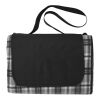 Extra Large Plaid Picnic Blanket Black | No Imprint | not available | not available