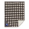 Field & Co.® Double Sided Plaid Sherpa Blanket White-Grey Storm | No Imprint | not available | not available