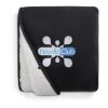 Oversized Wearable WFH Cozy Fleece Sherpa Blanket Black | No Imprint | not available | not available