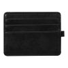 Leatherette Card Wallet Black | No Imprint | not available | not available