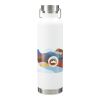 Thor Copper Vacuum Insulated Bottle 32oz Standard | White | No Imprint | not available | not available