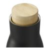 Shaco Copper Vac Bottle w/ FSC Bamboo Cap 17oz Standard | Black | No Imprint | not available | not available