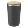Brees Copper Vac Tumbler w/ FSC Bamboo lid 14oz Standard | Gray | No Imprint | not available | not available
