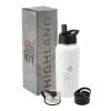 Highland 3-in-1 Copper Vacuum Bottle Kit 32oz Standard | White | No Imprint | not available | not available
