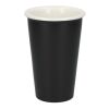 Dimple Double Wall Ceramic Cup 10oz Black | No Imprint | not available | not available