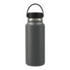 Hydro Flask® Wide Mouth With Flex Cap 32oz Standard | Stone | Laser Engraving | Centered on tumbler opposite Hydro Flask, - Center of art 5.75" up from bottom | 2.30 Inches × 1.25 Inches