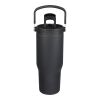 Carnival Recycled Sip Or Swig Tumbler 30oz Standard | Black | No Imprint | not available | not available