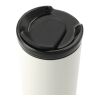 Seneca Tumbler 16oz w/ Ceramic Lid & Lining Standard | White | No Imprint | not available | not available