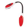 Bendable Book Light Red with White | No Imprint | not available | not available