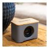 Rolling Stone Speaker & Wireless Charger Gray | No Imprint