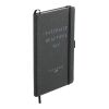 5.5" x 8.5" Recycled Leather Bound JournalBook® Black | No Imprint | not available | not available
