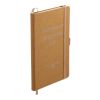 5.5" x 8.5" Recycled Leather Bound JournalBook® Natural | No Imprint | not available | not available