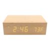 BlueSequoia Alarm Clock With Qi Charging Station And Wireless Speaker Brown | No Imprint | not available | not available