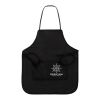 Non-Woven Full Apron Black | No Imprint | not available | not available