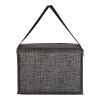 Crosshatch Non-Woven Lunch Bag Charcoal | No Imprint | not available | not available