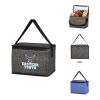 Crosshatch Non-Woven Lunch Bag Blue