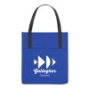 Non-Woven Shopper's Pocket Tote Bag Royal Blue