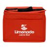 Dimples Non-Woven Cooler Bag Red