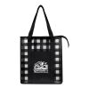 Northwoods Non-Woven Cooler Tote Bag White/Black | No Imprint | not available | not available