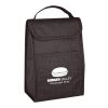 Crosshatch Lunch Bag Charcoal