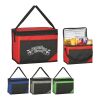 Non-Woven Chow Time Kooler Bag Black with Red | No Imprint | not available | not available
