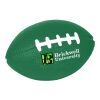 Football Shape Stress Reliever Forest Green