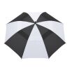 58" Recycled Golf Umbrella Black-White