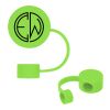Silicone Straw Topper Lime | No Imprint | not available