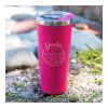 24 Oz. Full Color Colma Tumbler Fuchsia | No Imprint | not available | not available
