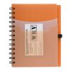 Tri-Pocket Notebook & Pen Orange