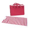 Beach Mat Red with Black | No Imprint | not available | not available