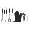 7-Piece Pit Master BBQ Set In Carrying Case Black | No Imprint | not available | not available
